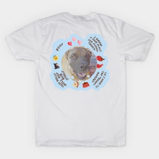 Dog Cute Funny Thoughts T-Shirt